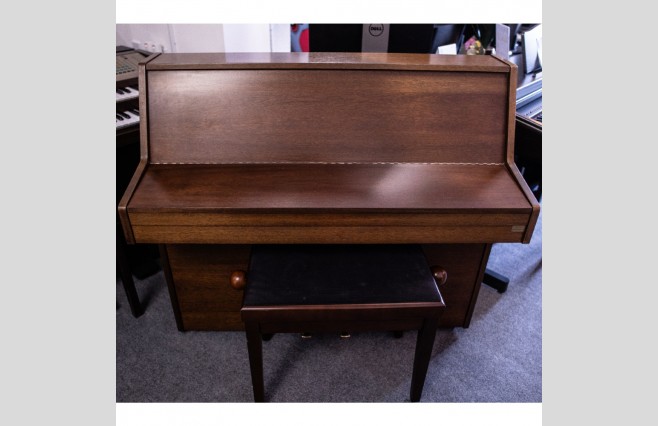 Used Kemble Mahogany Mini Compact Upright Piano - All Inclusive Premium Package (SN:216612) - Image 11